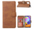 Book Cover Samsung Galaxy A02s Bruin met Standaard