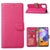 Book Case Samsung Galaxy A22 5G Roze met Standaard