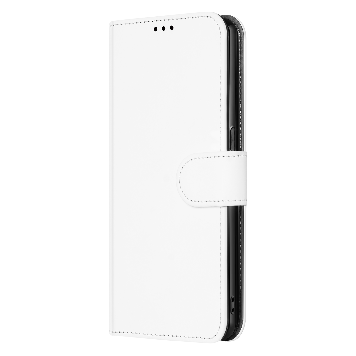 OnePlus Nord CE 5G Book Cover Wit met Pasjeshouder