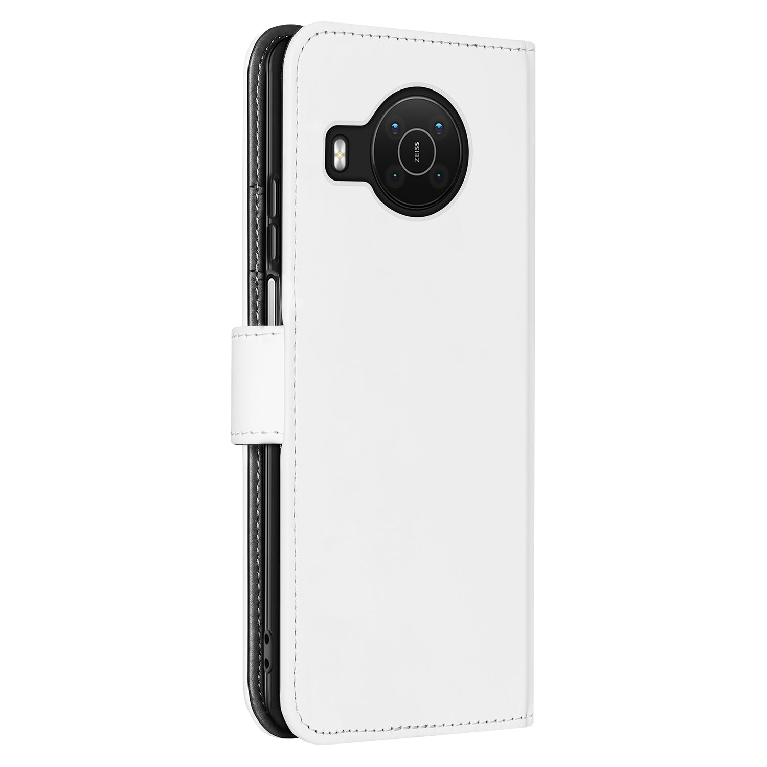 Nokia X10 | X20 Book Cover Wit met Pasjeshouder