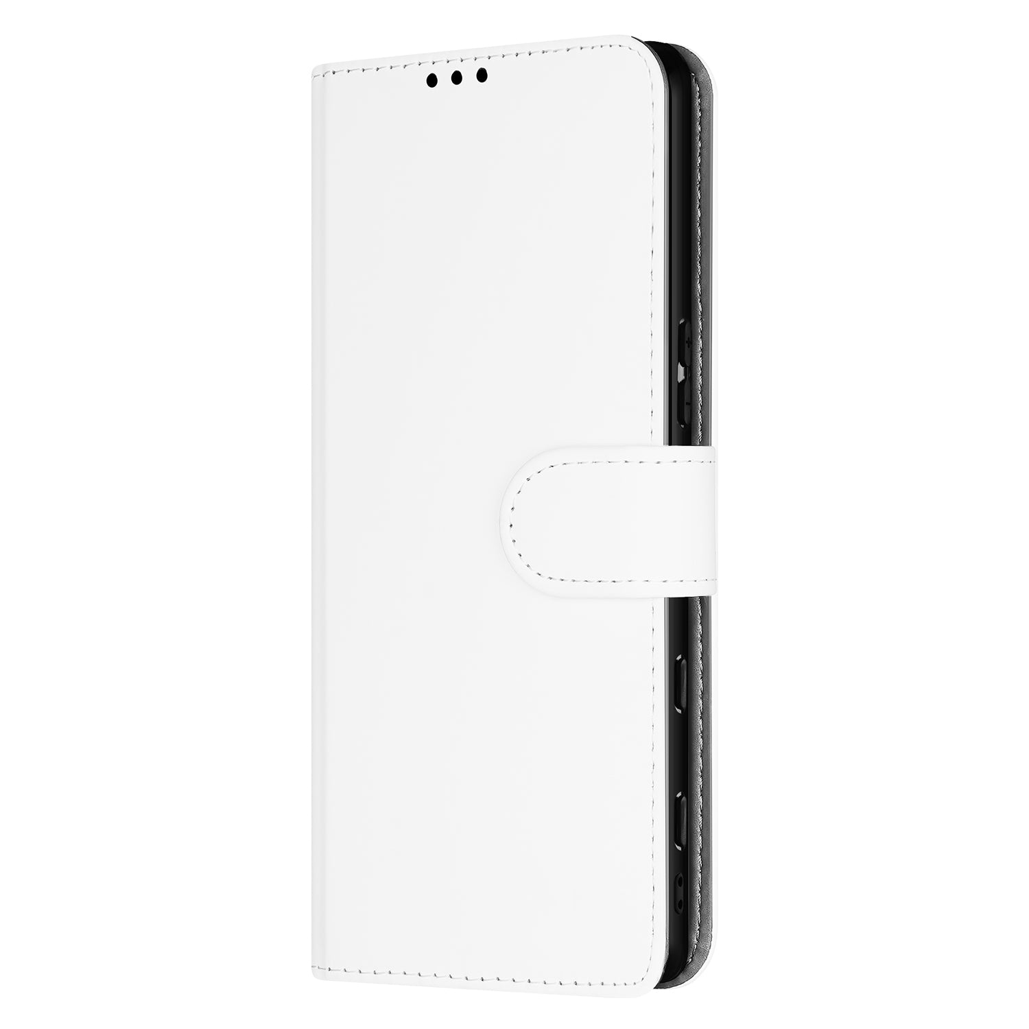 Telefoonhoesje Sony Xperia 5 III Book Cover Wit met Pasjeshouder