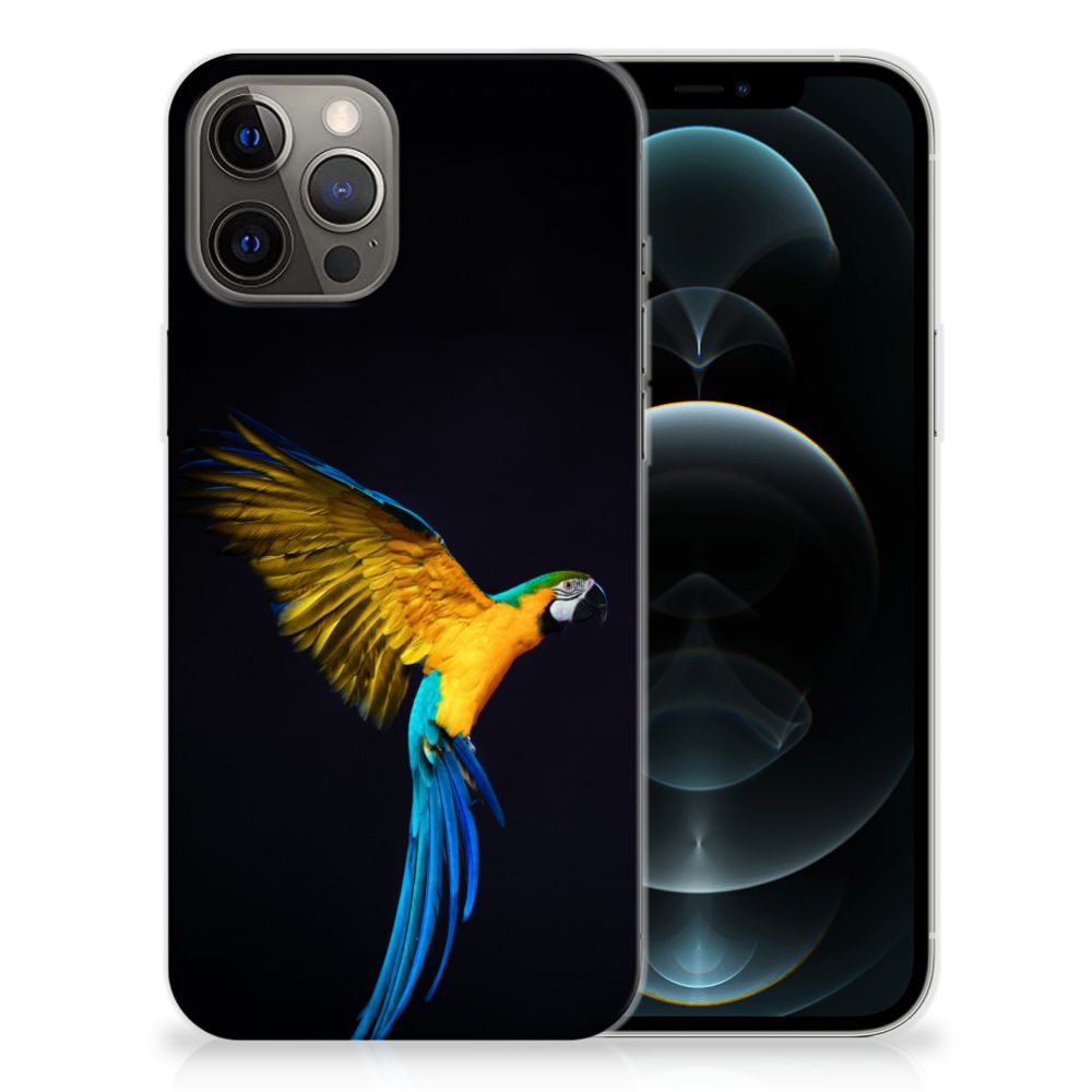 iPhone 12 Pro Max TPU Hoesje Papegaai B2C Telecom