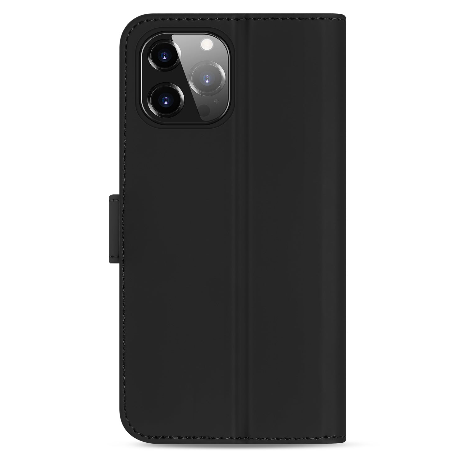 Bookcase iPhone 13 Pro Max Hoesje Zwart met Pasjeshouder