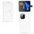 Hoesje iPhone 13 Pro Max Book Case Wit met Pasjeshouder
