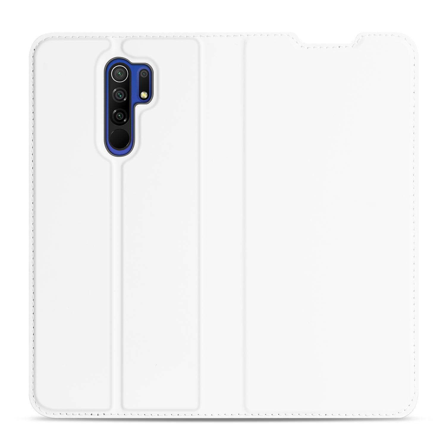 Hoesje Xiaomi Redmi 9 Book Cover Wit met Pashouder