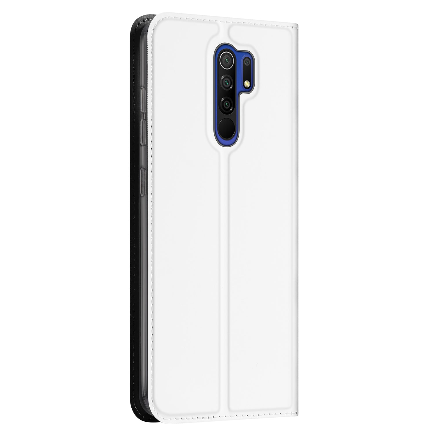 Hoesje Xiaomi Redmi 9 Book Cover Wit met Pashouder