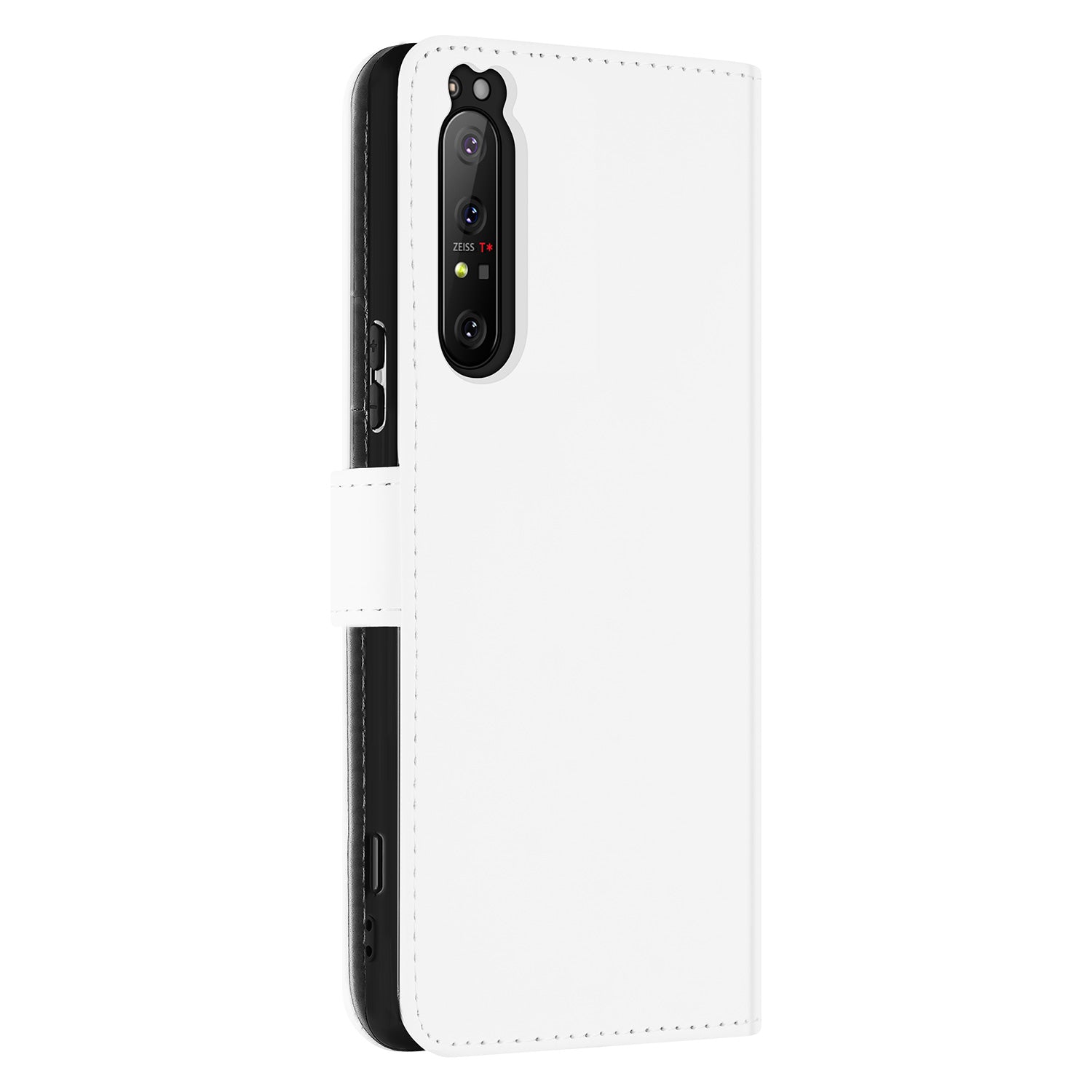 Hoesje Sony Xperia 1 II Wallet Case Wit met Pasjeshouder