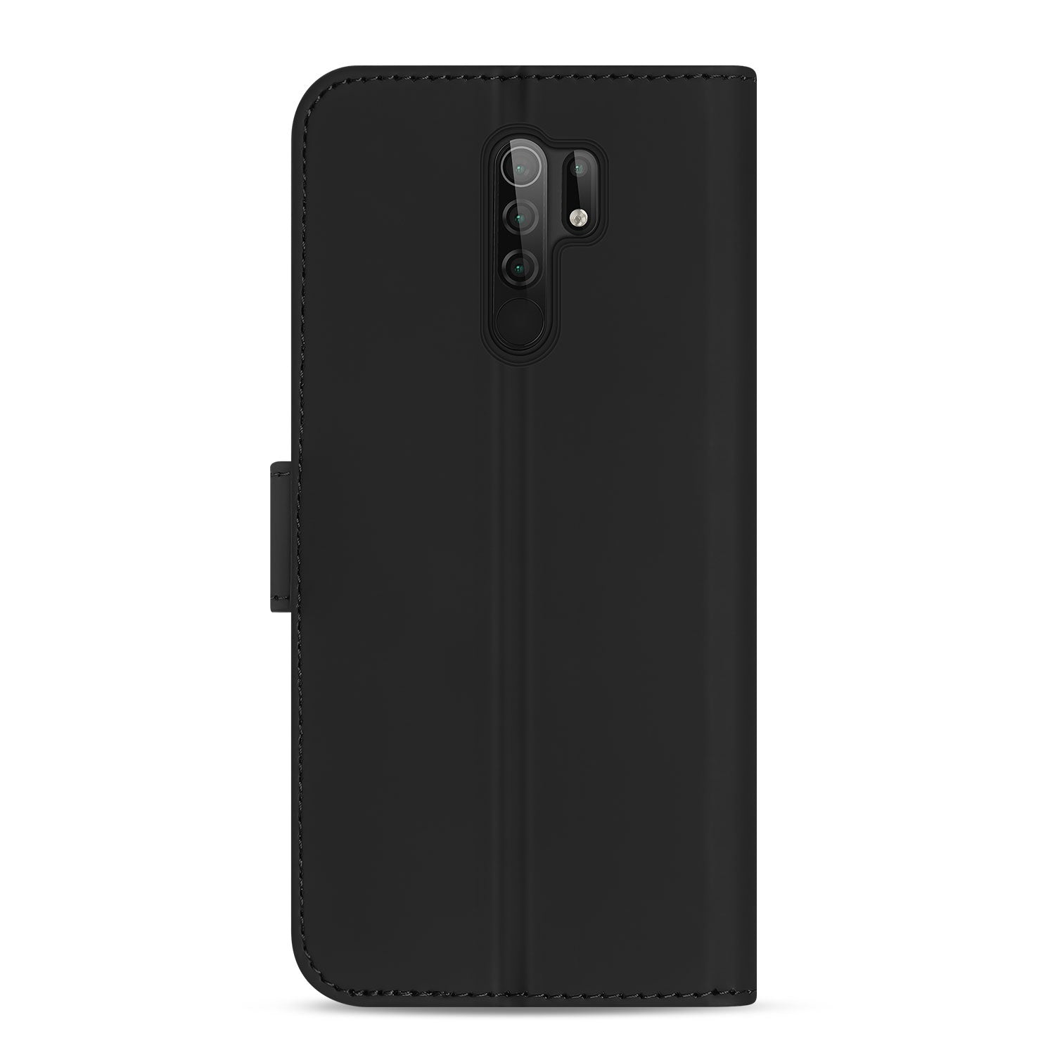 Xiaomi Redmi 9 Bookcase Zwart met Standaard