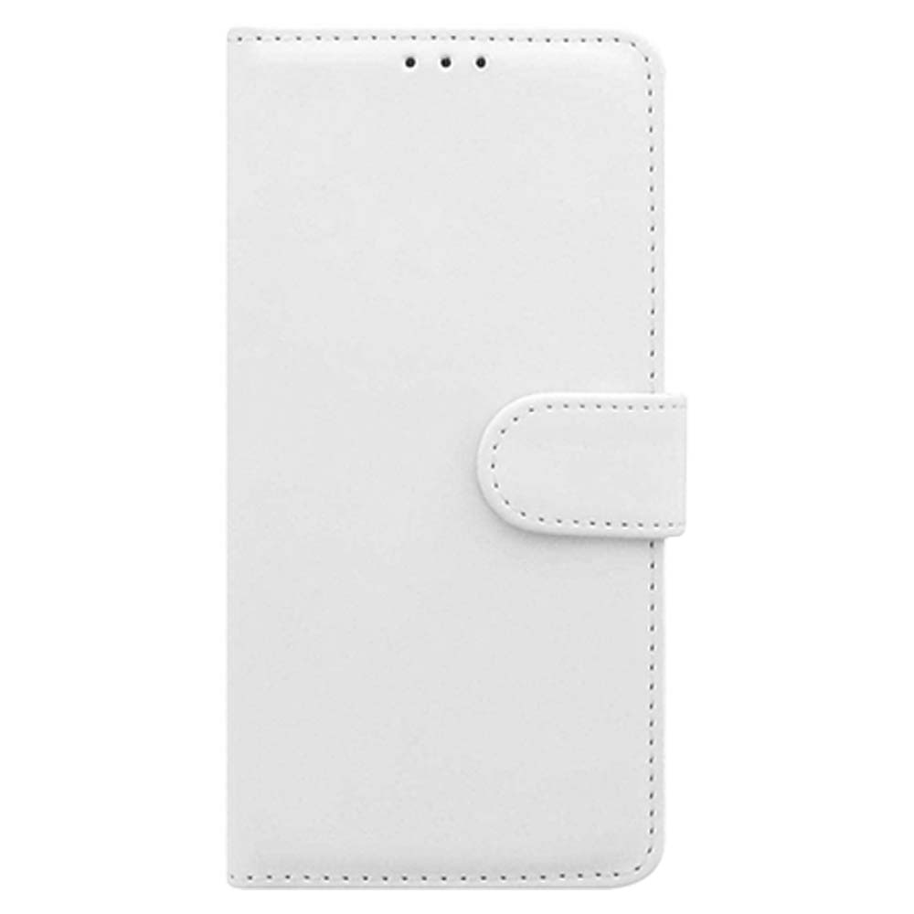 Telefoon Hoesje Alcatel 1S (2021) Wallet Book Case Wit met Pasjeshouder