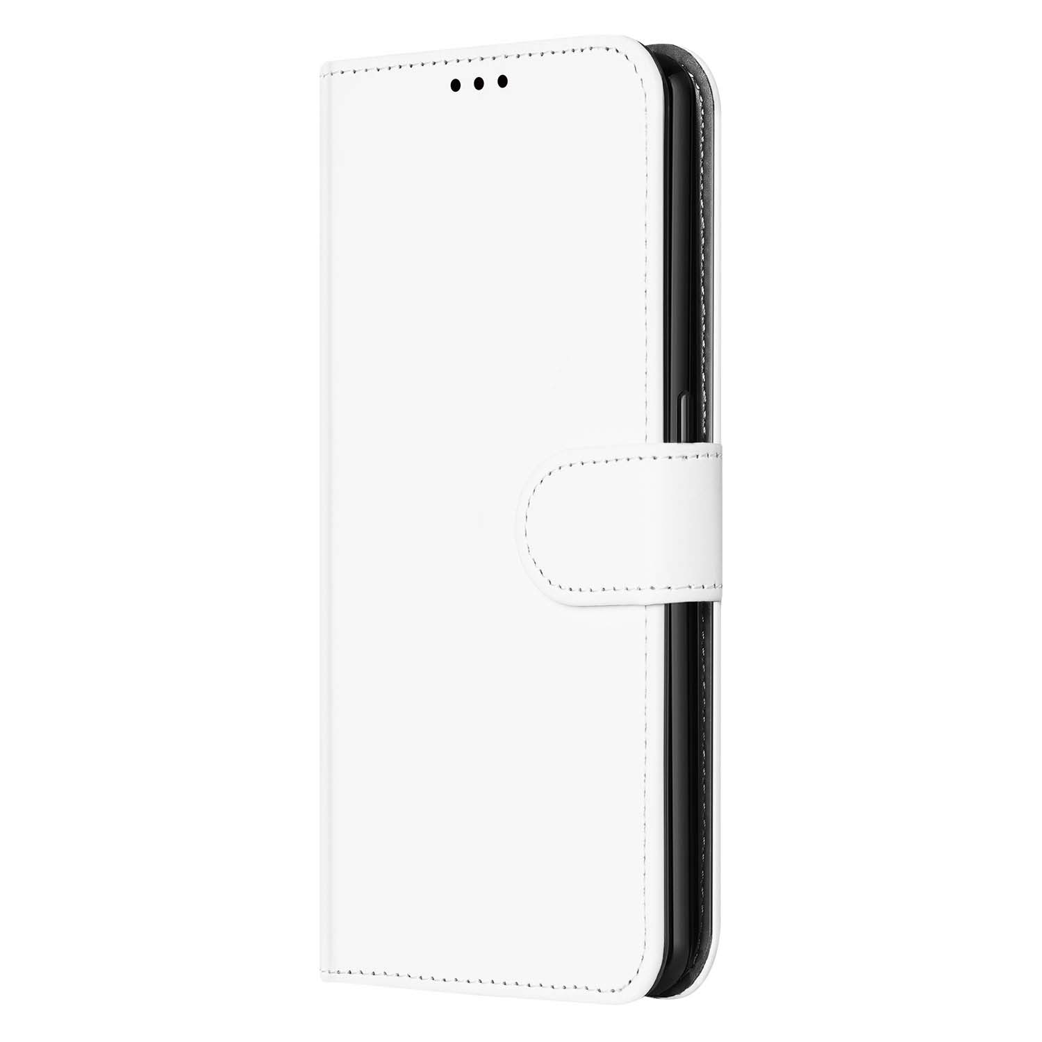 Hoesje OPPO Reno6 5G Book Cover Wit met Pasjeshouder