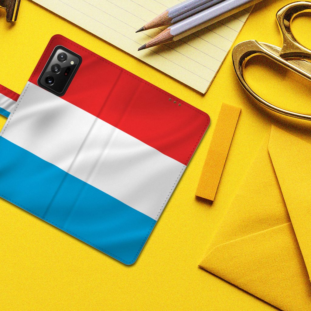 Samsung Galaxy Note20 Ultra Bookstyle Case Luxemburg