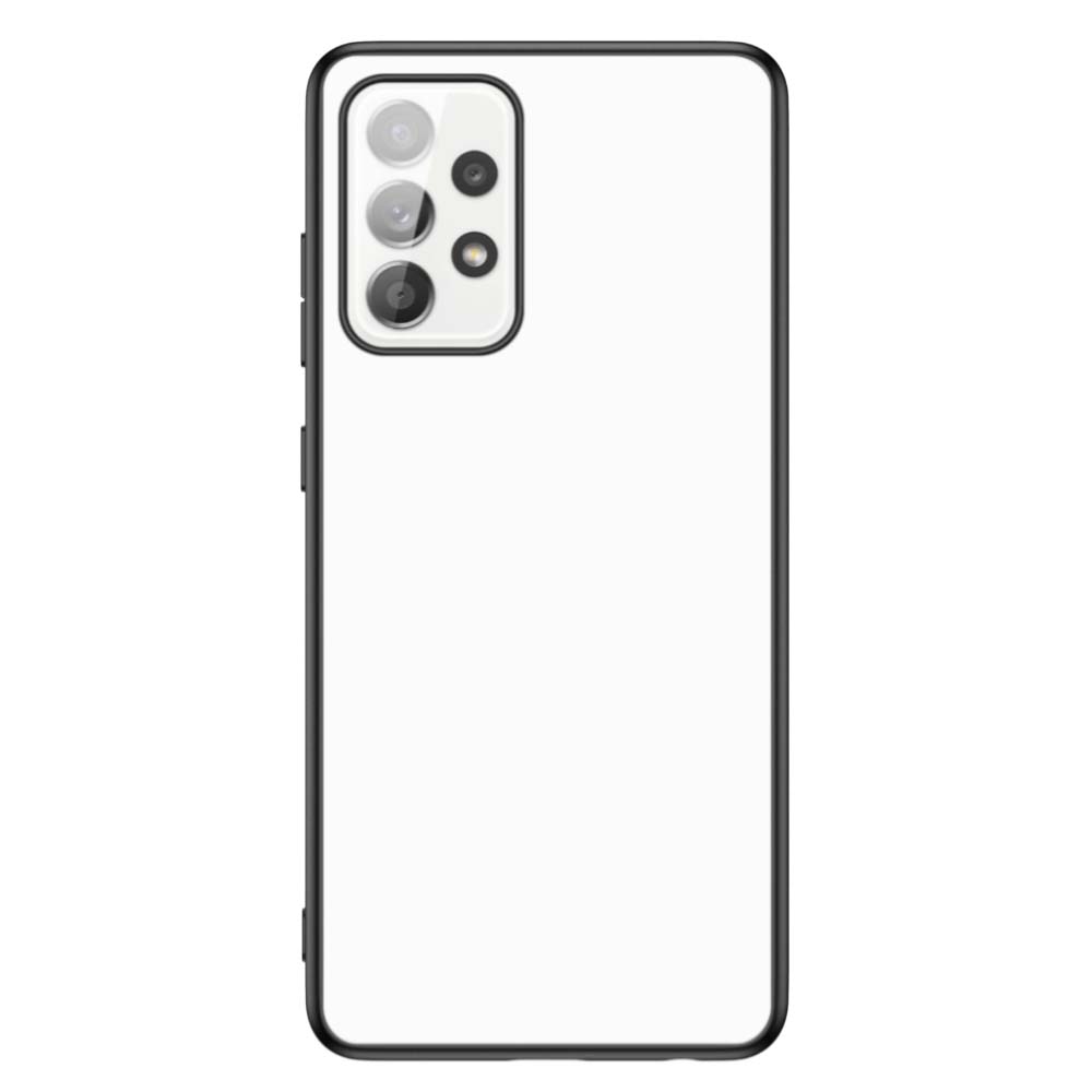 Back Cover Hoesje Samsung Galaxy A52 (5G/4G) Zwart/wit