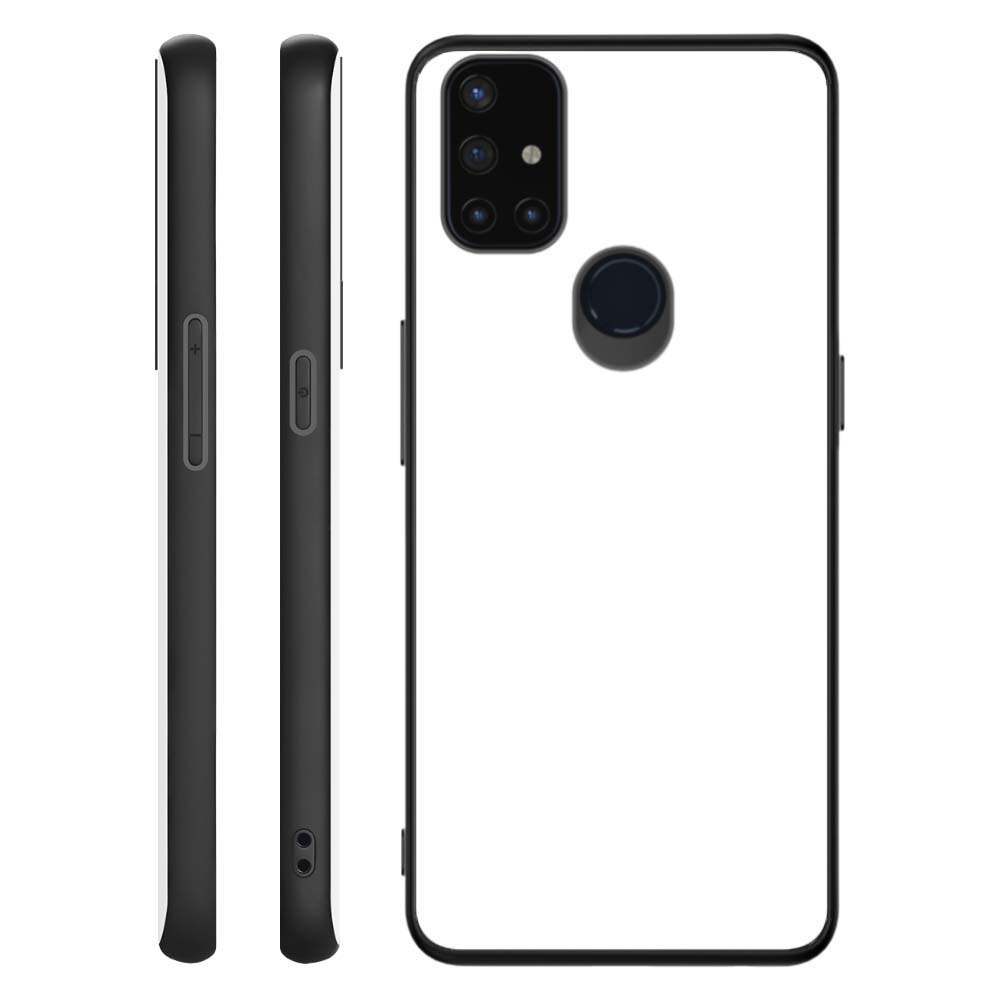 Backcover Hoesje OnePlus Nord N10 Zwart/wit