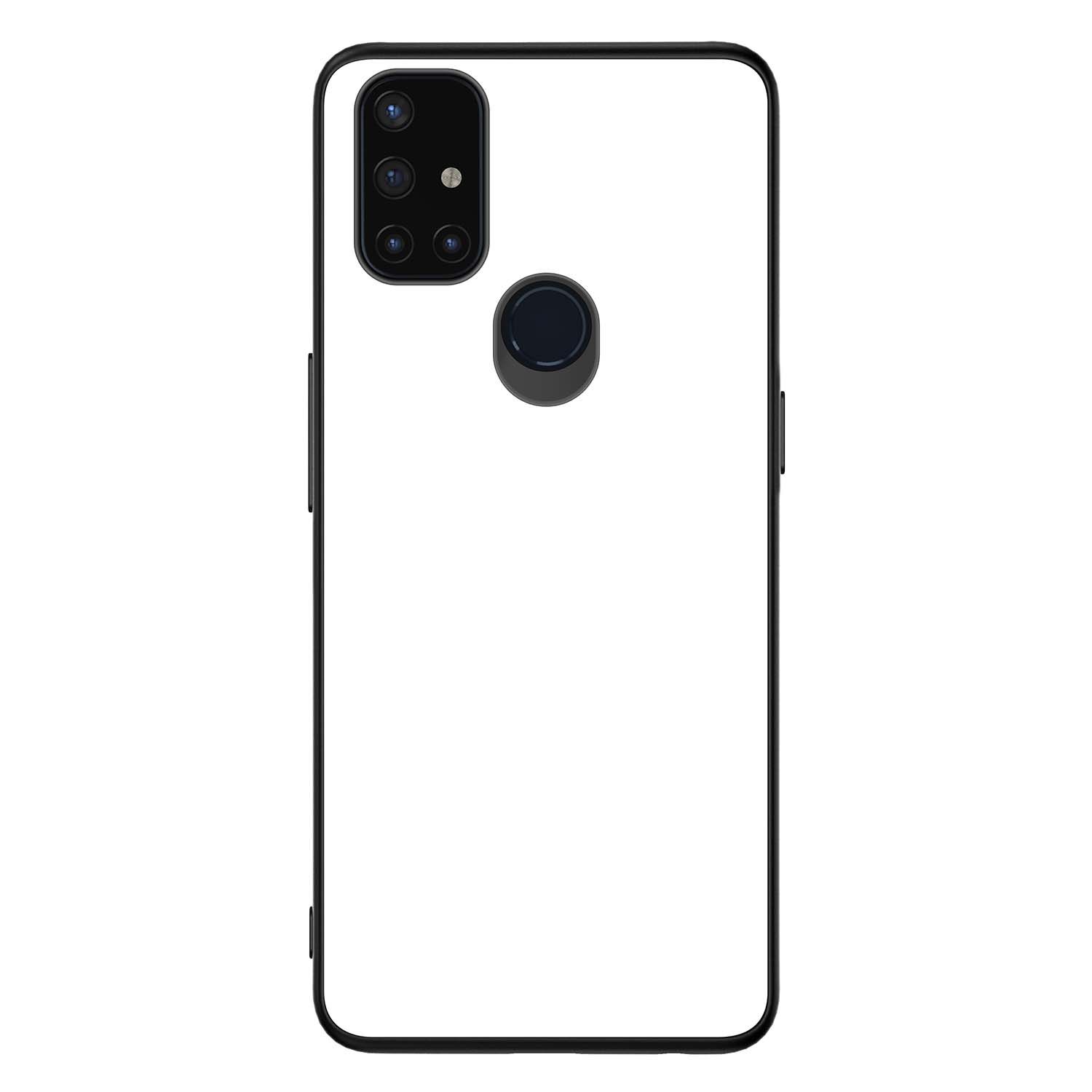 Backcover Hoesje OnePlus Nord N10 Zwart/wit