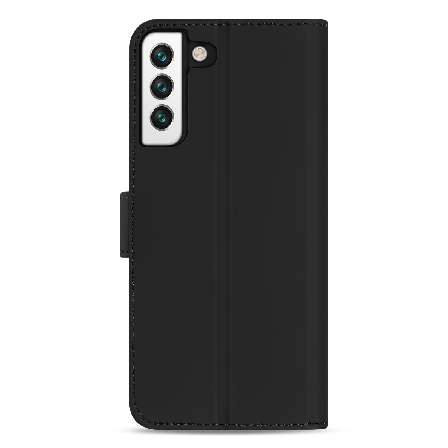 Bookcase Hoesje Samsung Galaxy S22 Zwart met Pasjeshouder