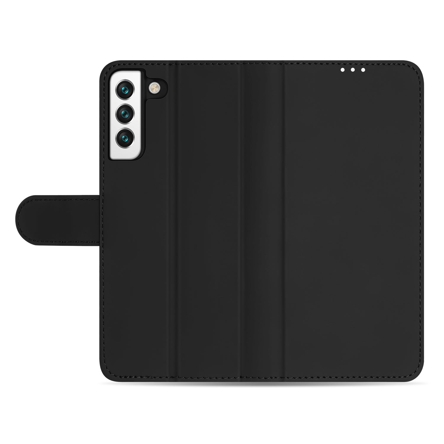 Bookcase Hoesje Samsung Galaxy S22 Zwart met Pasjeshouder