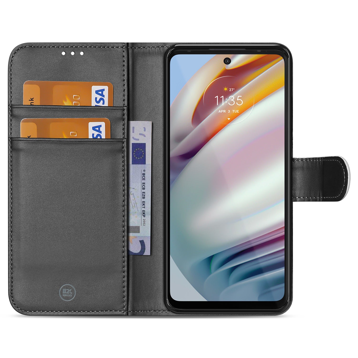 Motorola Moto G60 Book Cover Hoesje met Pasjeshouder