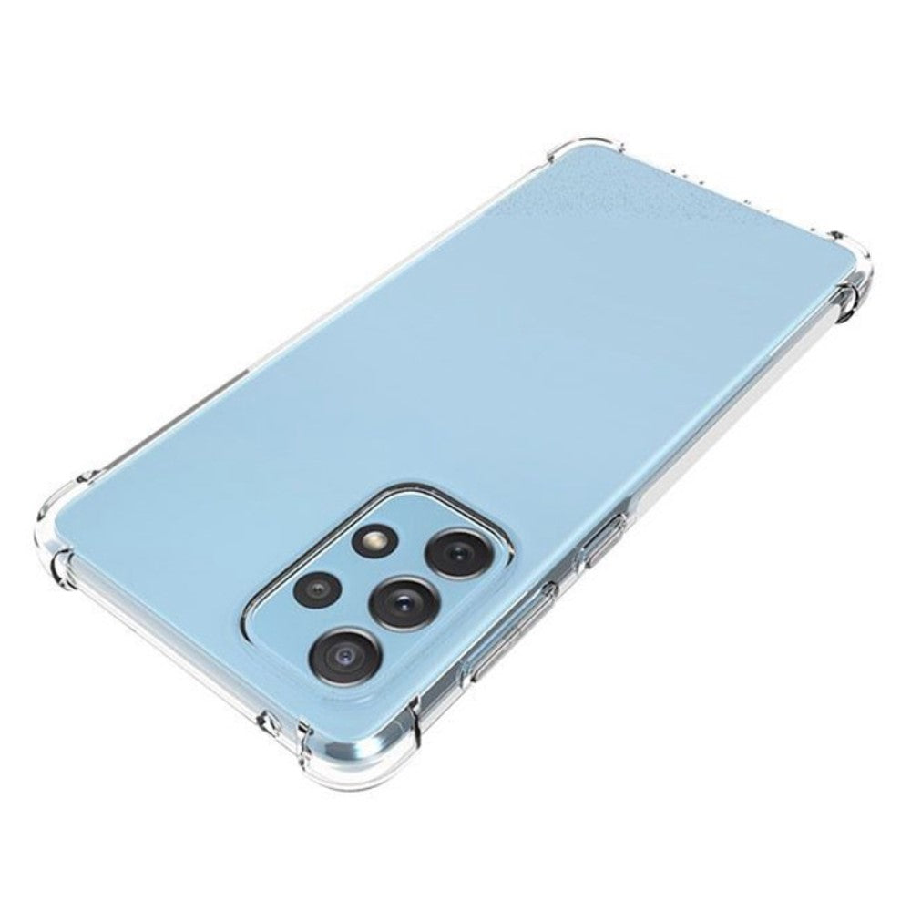 Anti-shock Backcover Galaxy A73 5G TPU Siliconen Transparant
