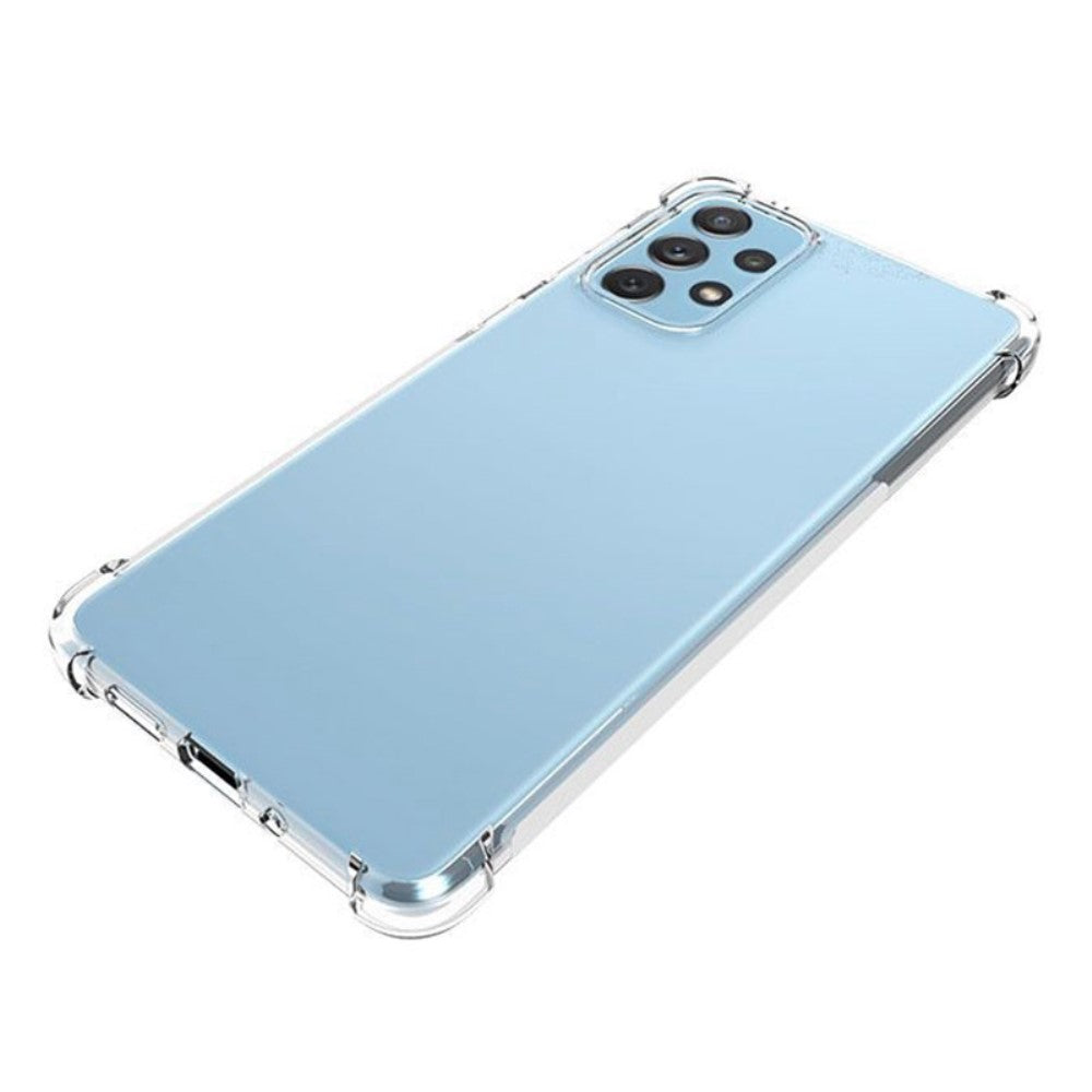 Anti-shock Backcover Galaxy A73 5G TPU Siliconen Transparant