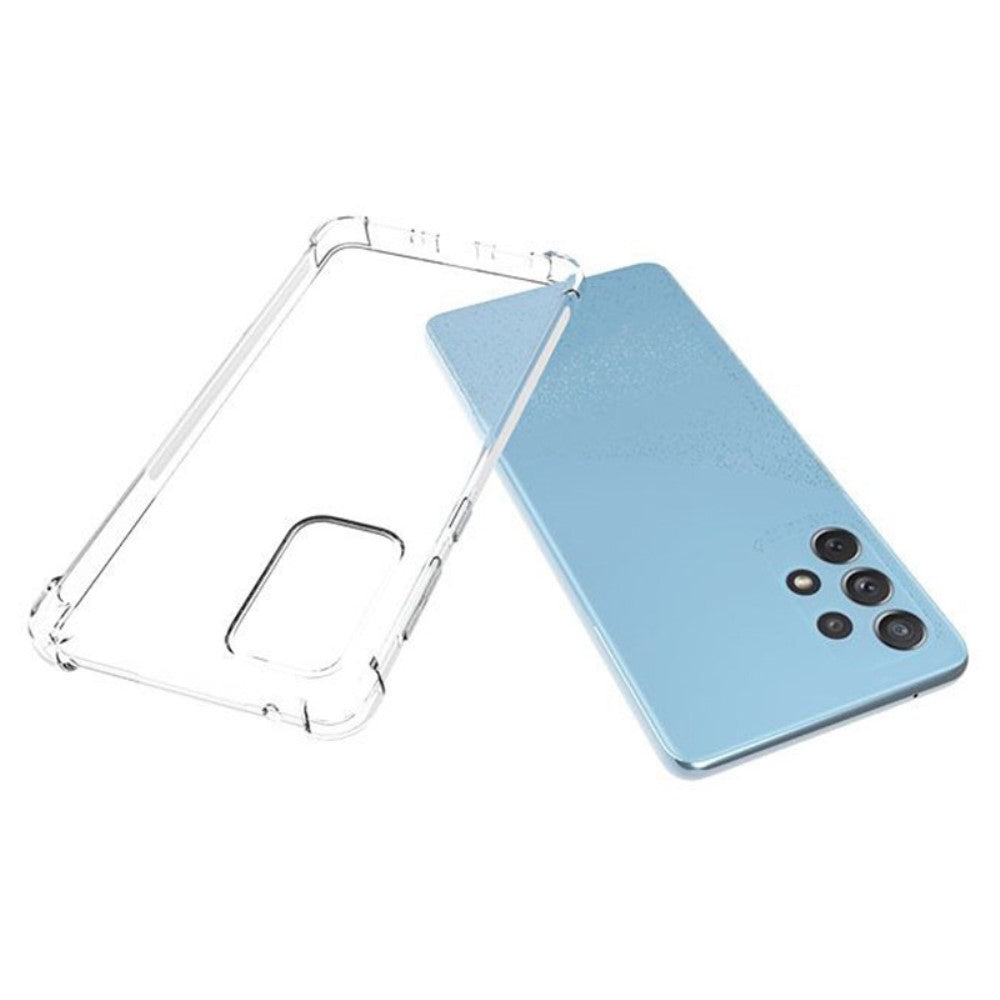 Anti-shock Backcover Galaxy A73 5G TPU Siliconen Transparant