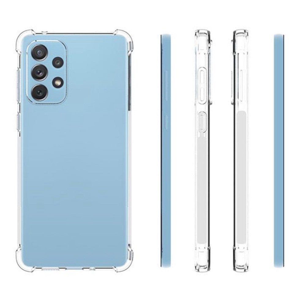 Anti-shock Backcover Galaxy A73 5G TPU Siliconen Transparant