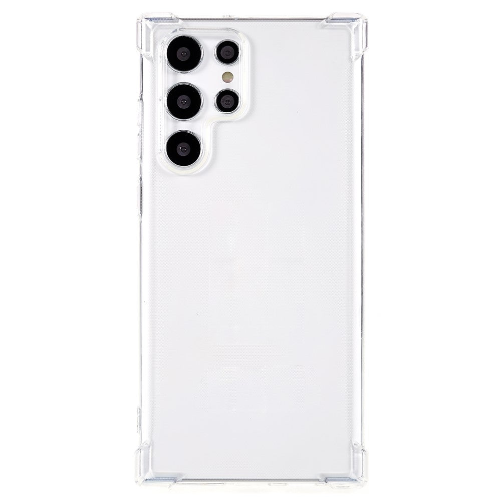 Anti-shock Backcover Galaxy S22 Ultra TPU Siliconen Transparant