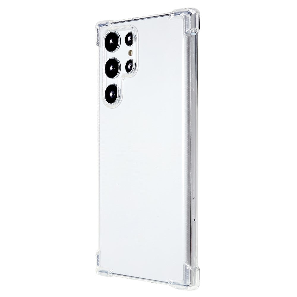 Anti-shock Backcover Galaxy S22 Ultra TPU Siliconen Transparant