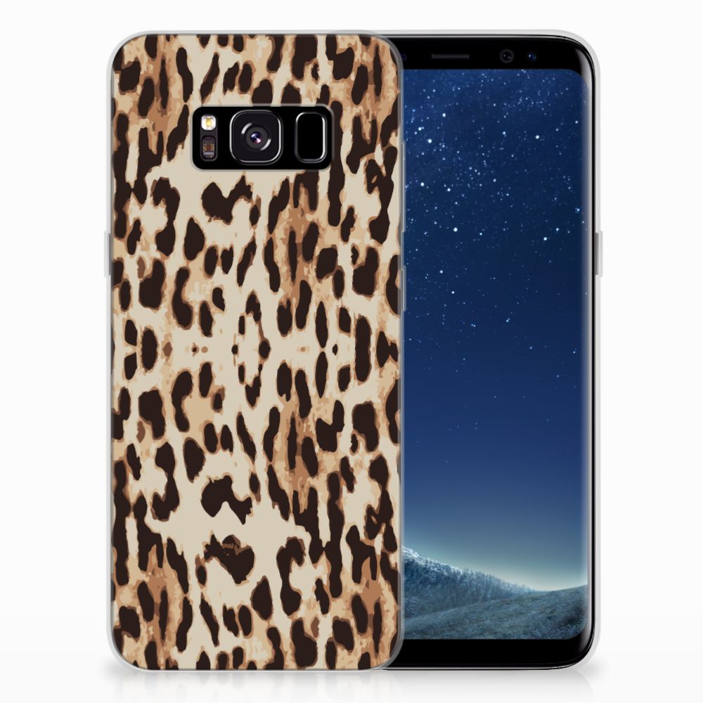 Samsung Galaxy S8 TPU Hoesje Leopard