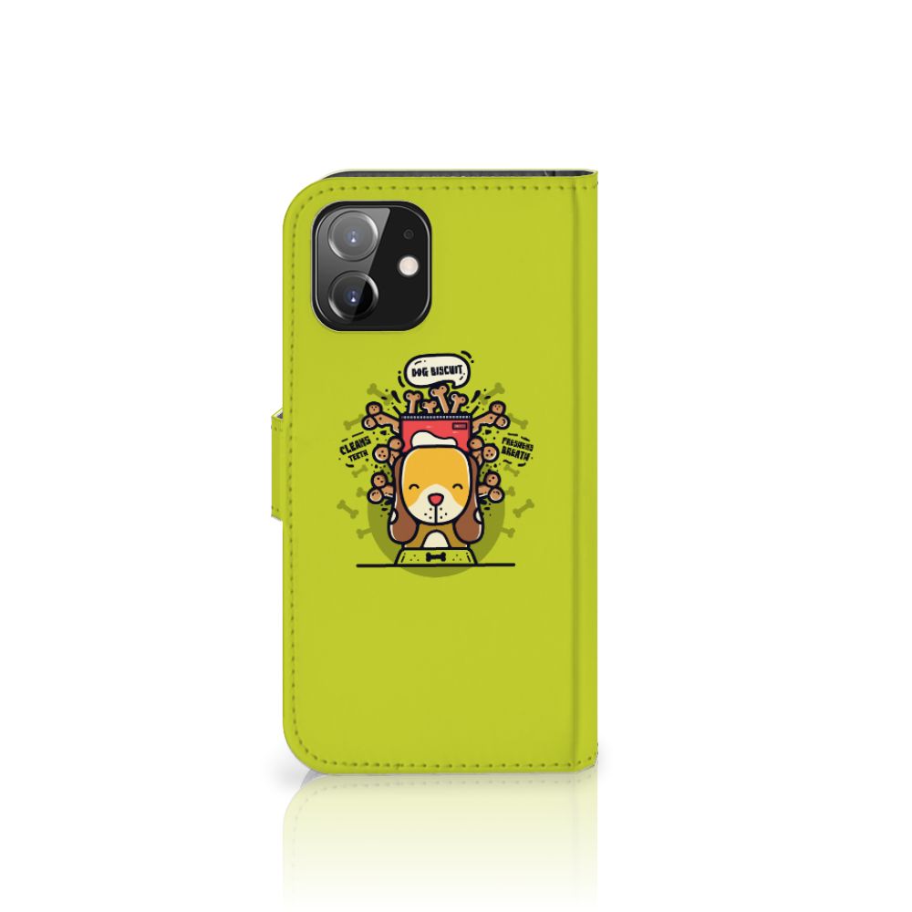 iPhone 12 | 12 Pro (6.1") Leuk Hoesje Doggy Biscuit