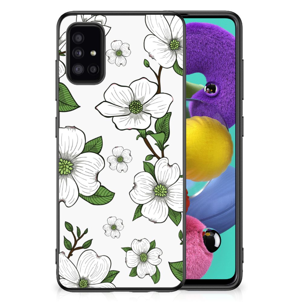 Samsung Galaxy A51 Skin Case Dogwood Flowers