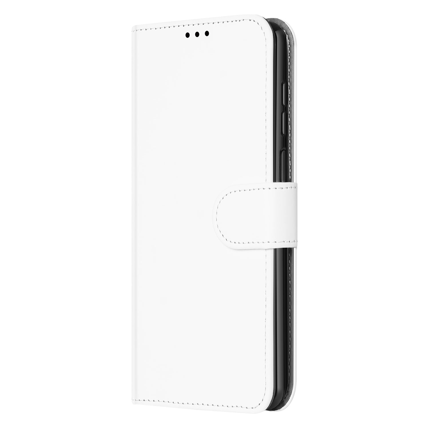Book Case Telefoonhoesje voor de Motorola Moto G22 Wit met Pasjeshouder