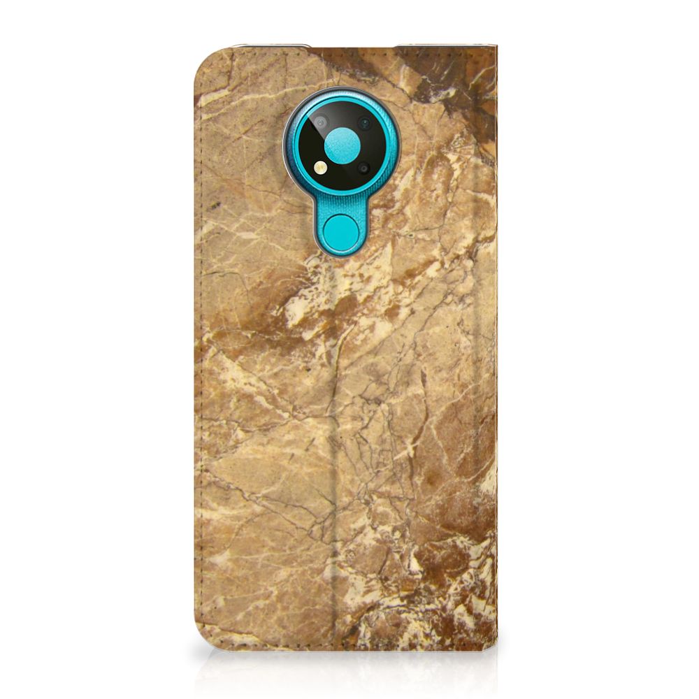 Nokia 3.4 Standcase Marmer Creme - B2C Telecom