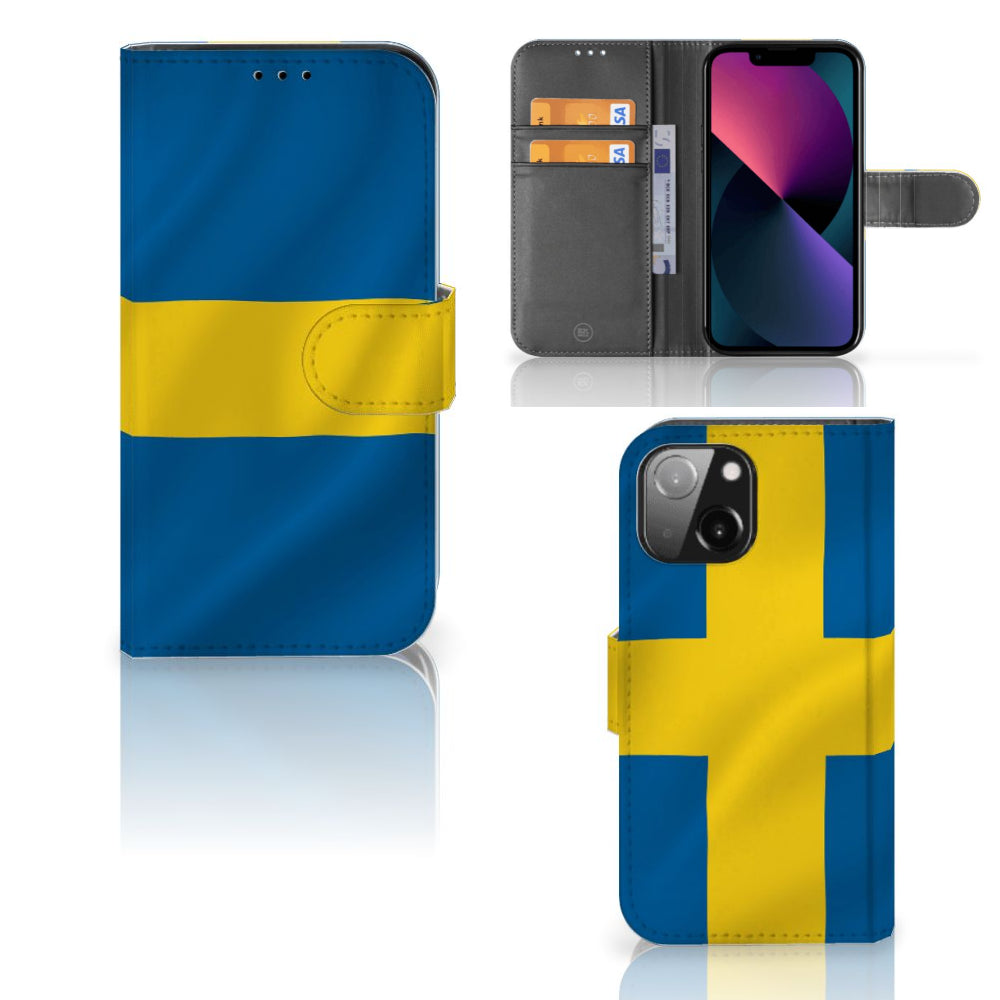 iPhone 13 Mini Bookstyle Case Zweden