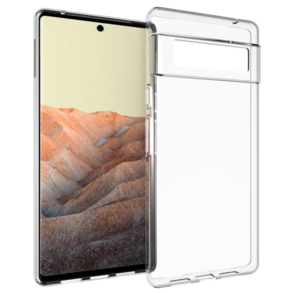 Google Pixel 6 Pro TPU Siliconen Hoesje Transparant