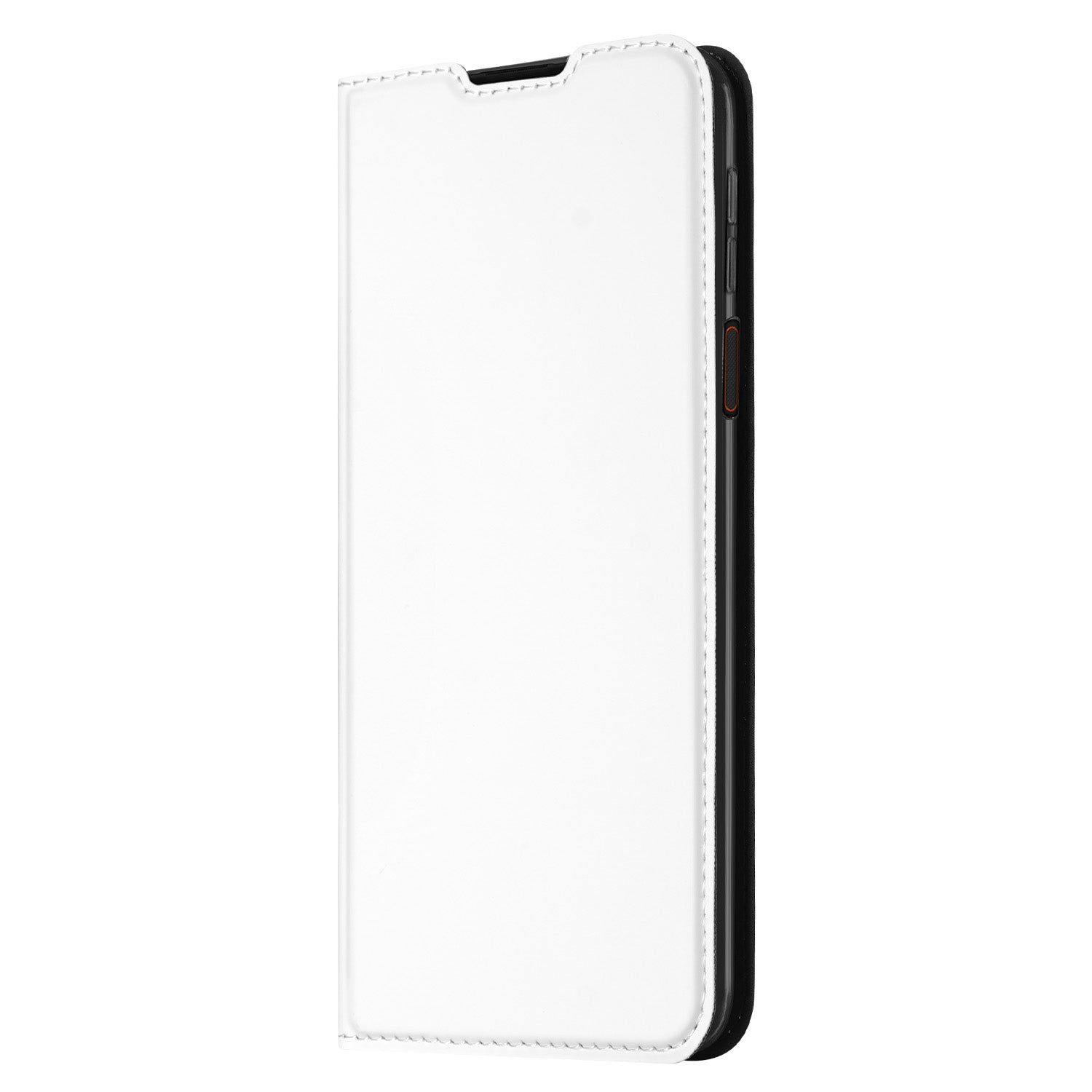 Book Case Hoesje Samsung Galaxy Xcover 6 Pro Wit met Pashouder en Standaard