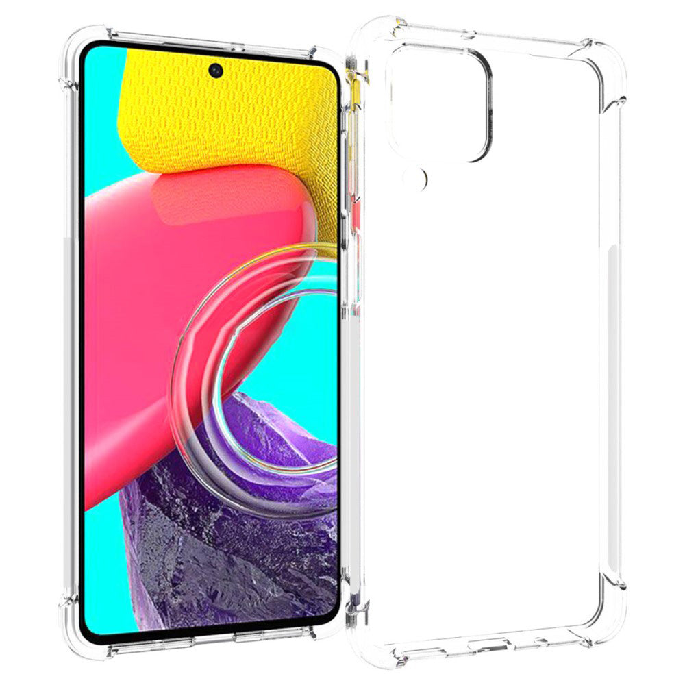 Anti-shock Back Cover voor de Samsung Galaxy M53 Transparant