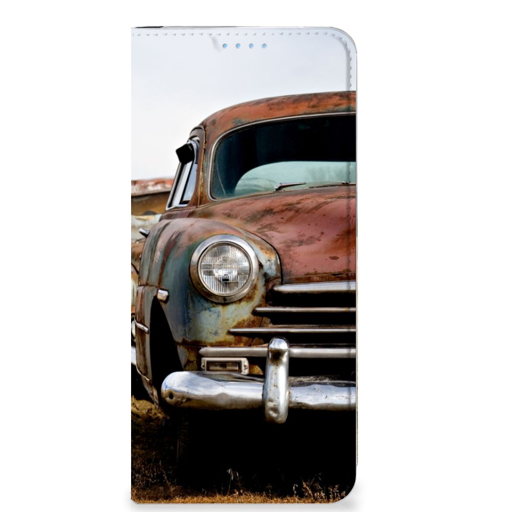 OPPO Reno8 Stand Case Vintage Auto - B2C Telecom