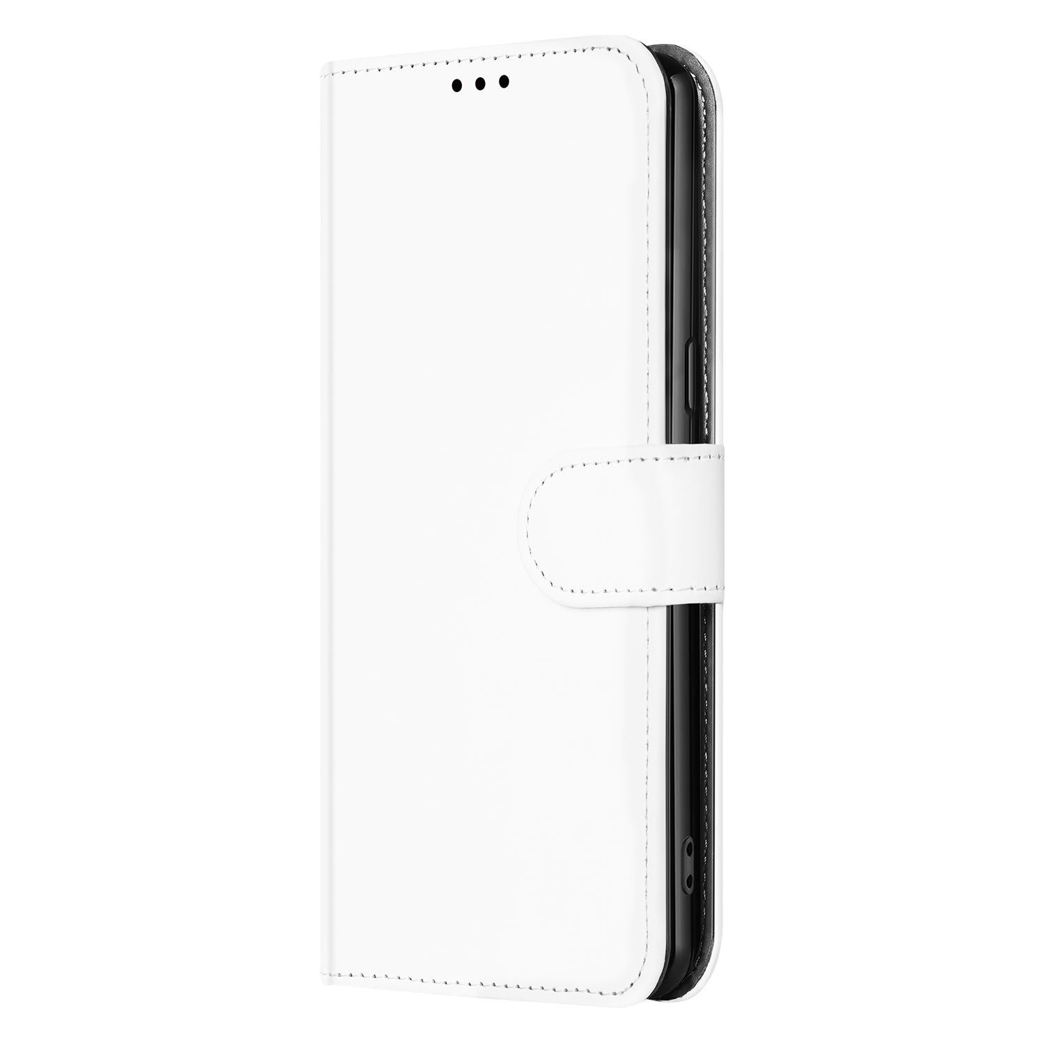 Book Case Hoesje voor de OnePlus 10T Wit met Pasjeshouder