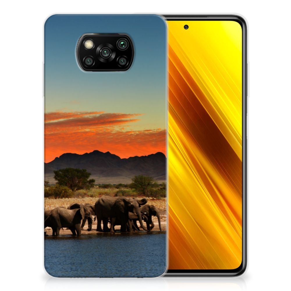 Xiaomi Poco X3 | Poco X3 Pro TPU Hoesje Olifanten