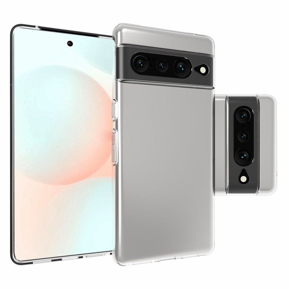 TPU Back Cover Hoesje voor de Google Pixel 7 Pro Transparant