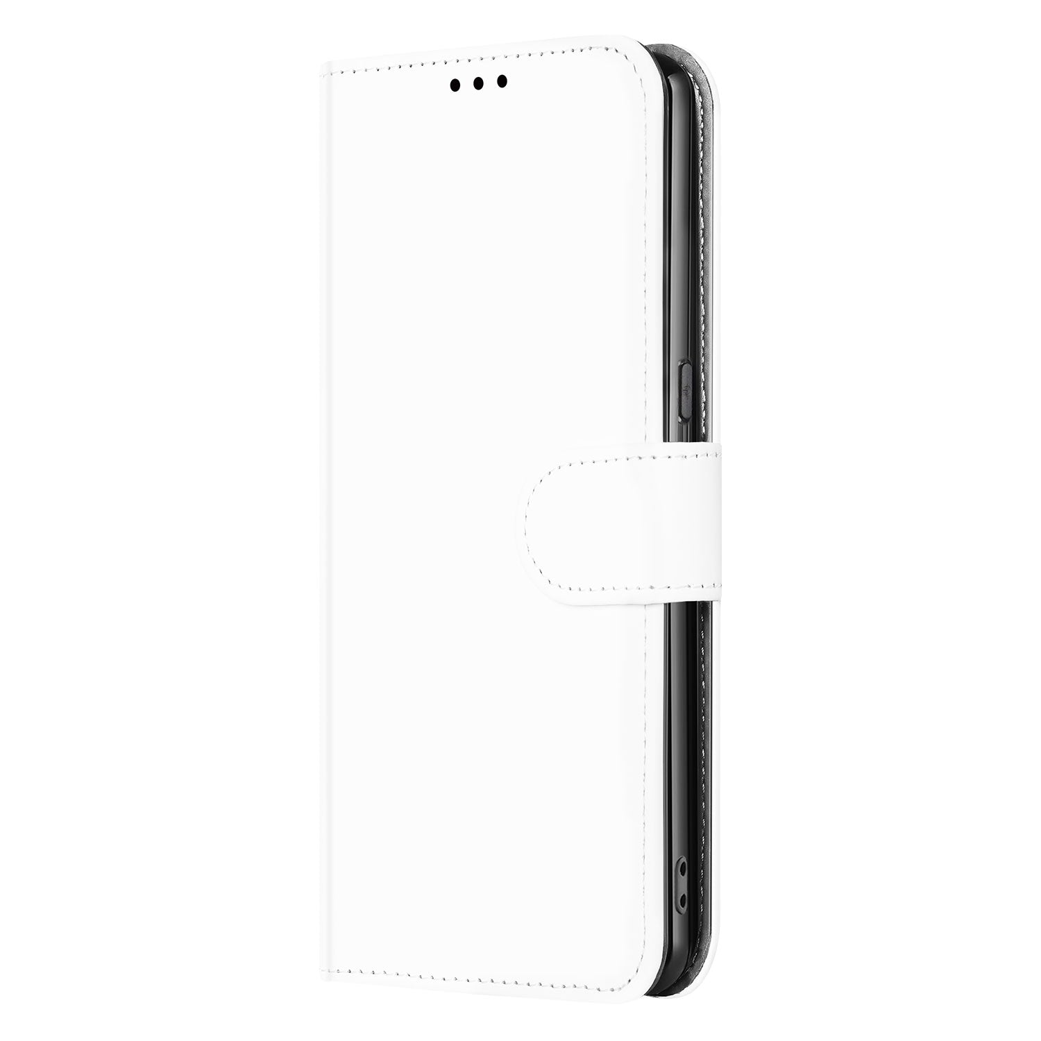 Book Case Hoesje voor de Google Pixel 7 Pro Wit met Pasjeshouder