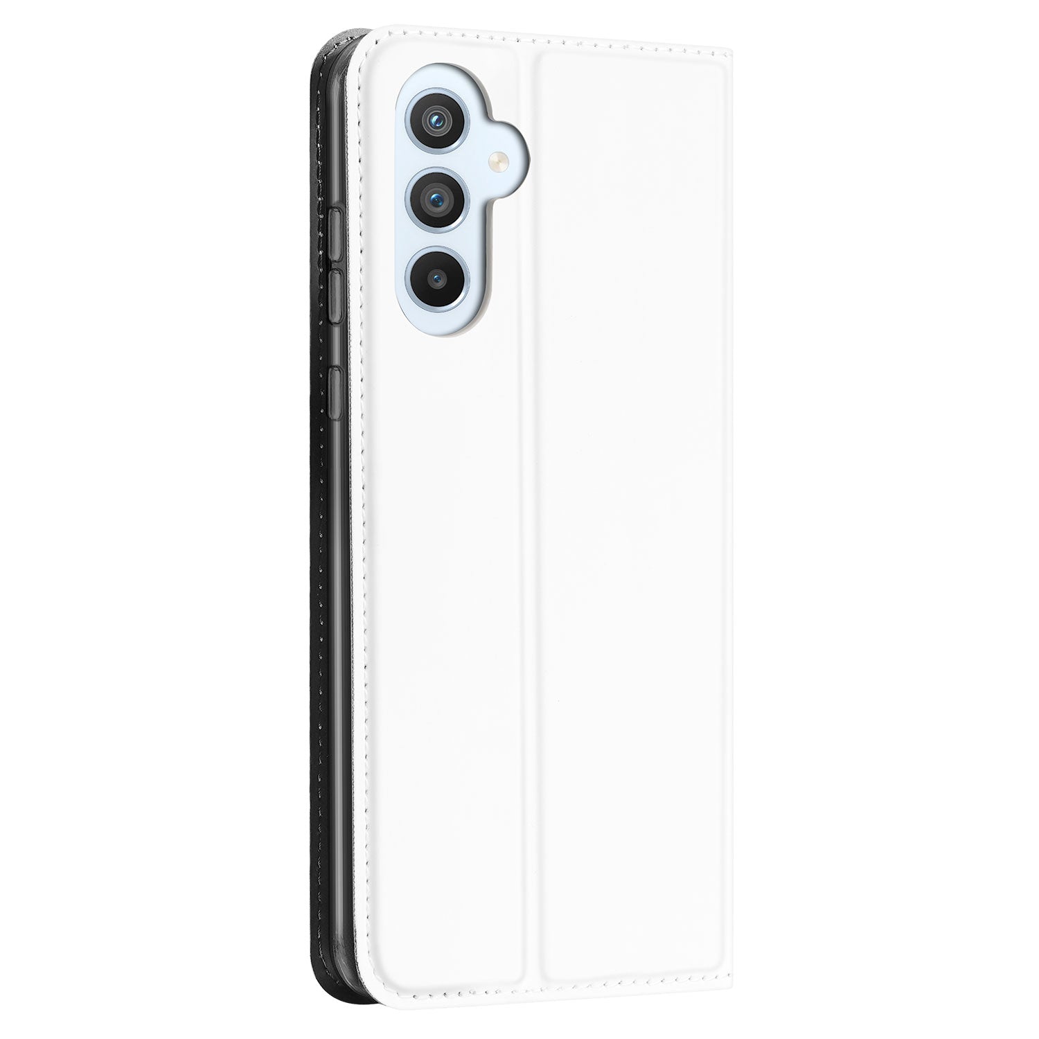 Stand Case Hoesje voor de Samsung Galaxy A54 5G Wit met Pashouder