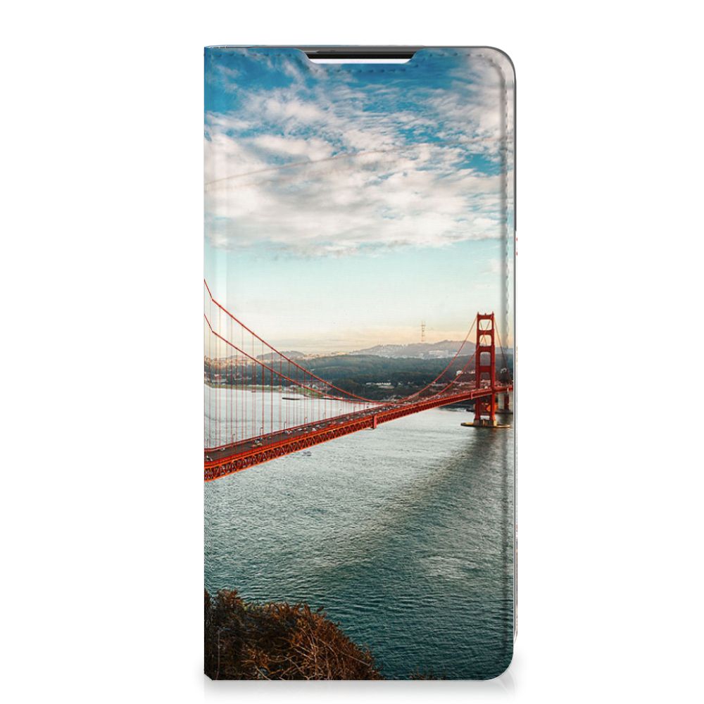 Samsung Galaxy S21 Plus Book Cover Golden Gate Bridge - B2C Telecom