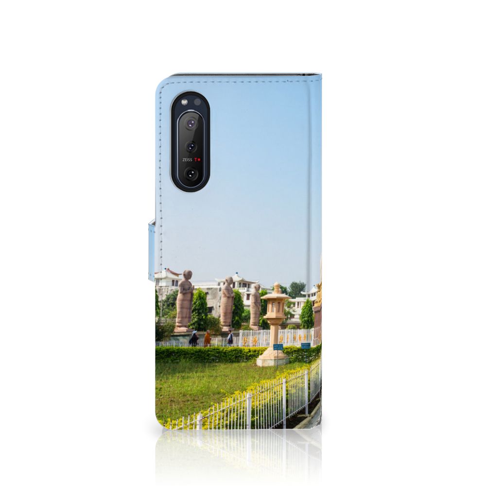 Sony Xperia 5II Flip Cover Boeddha