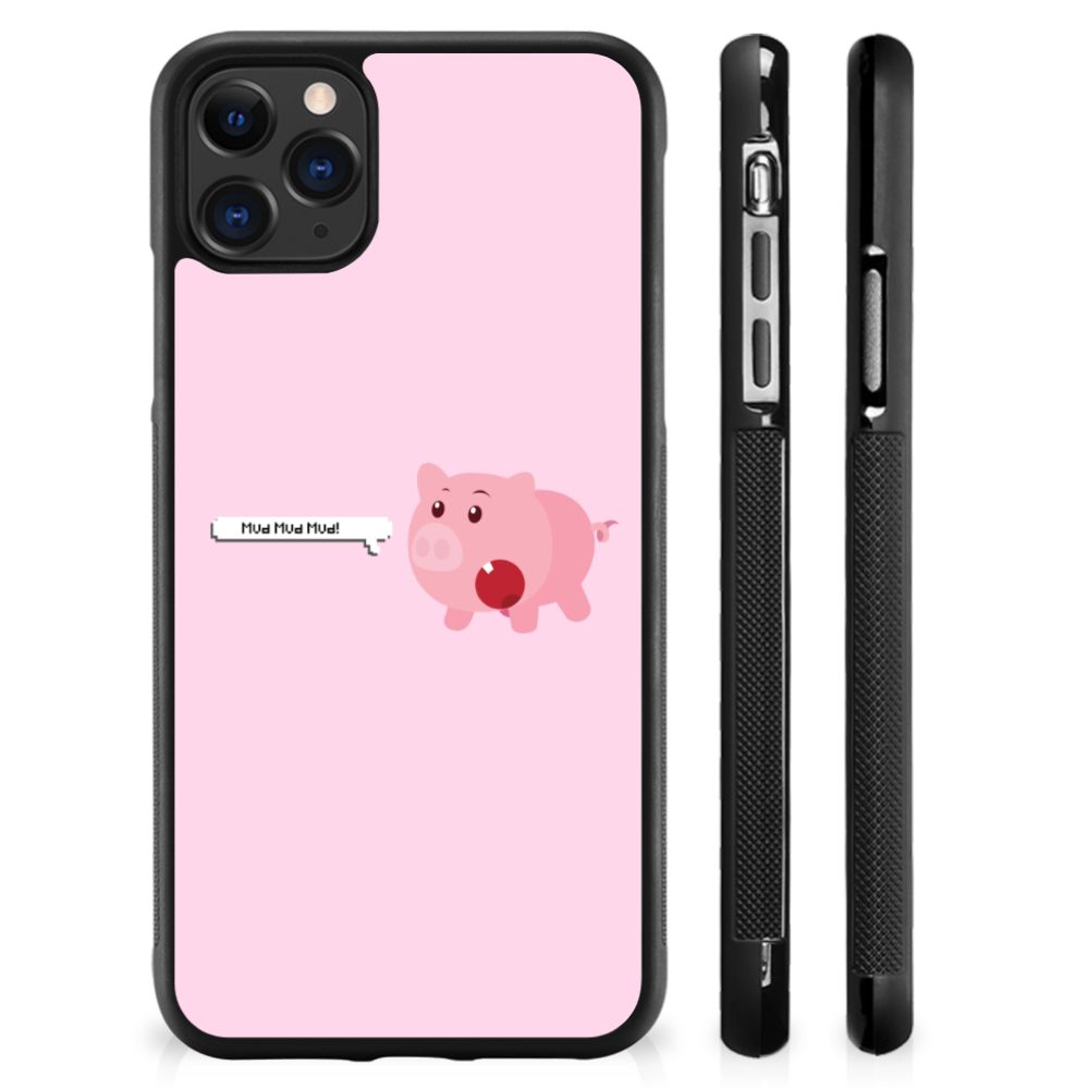 Apple iPhone 11 Pro Max Bumper Hoesje Pig Mud B2C Telecom