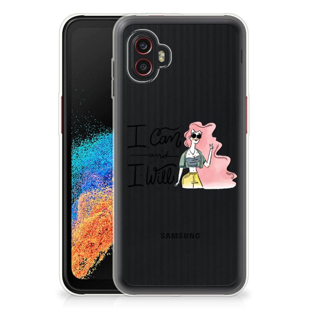 Samsung Galaxy Xcover 6 Pro Telefoonhoesje met Naam i Can B2C Telecom