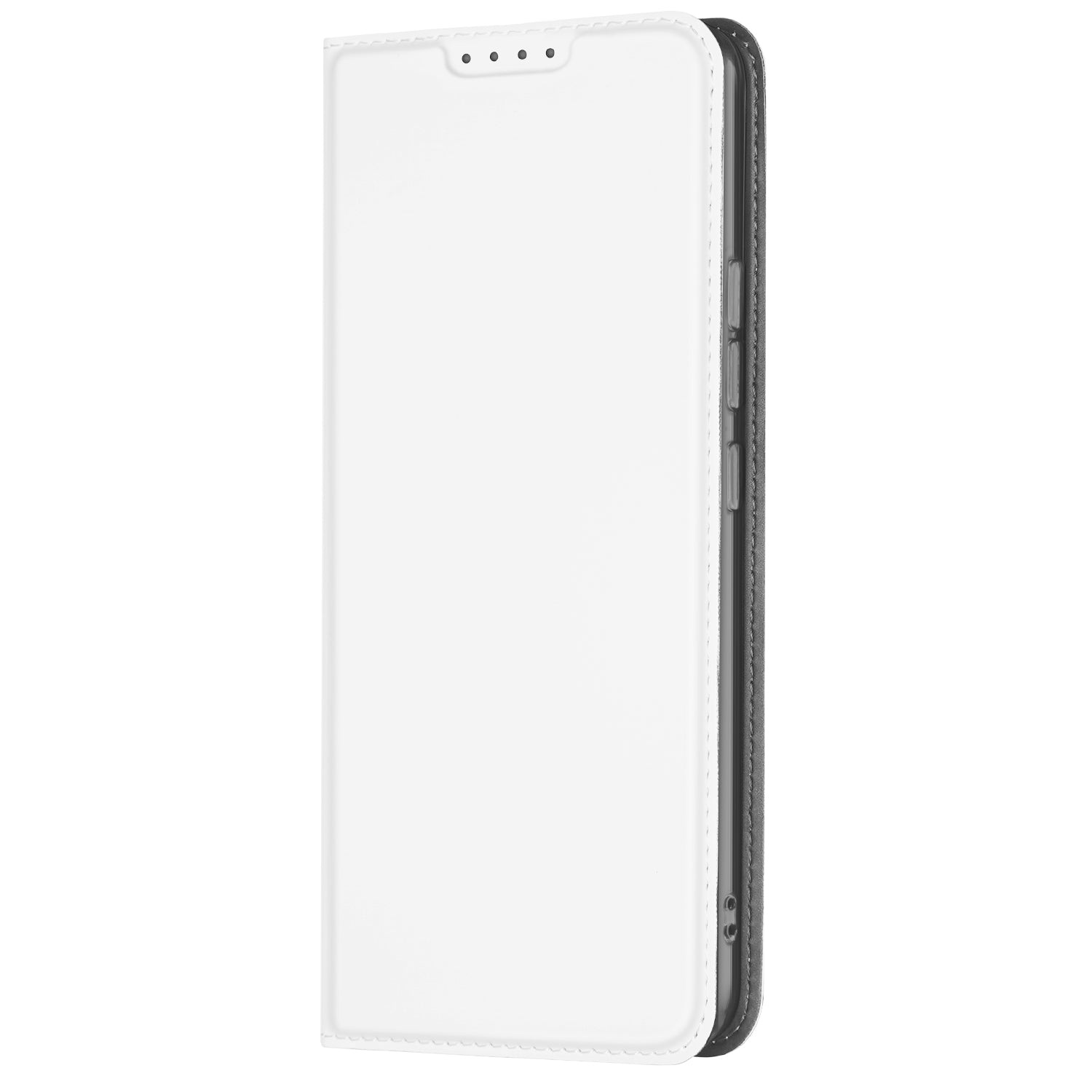 Stand Case Hoesje voor de Xiaomi 12T | 12T Pro Wit met Pashouder