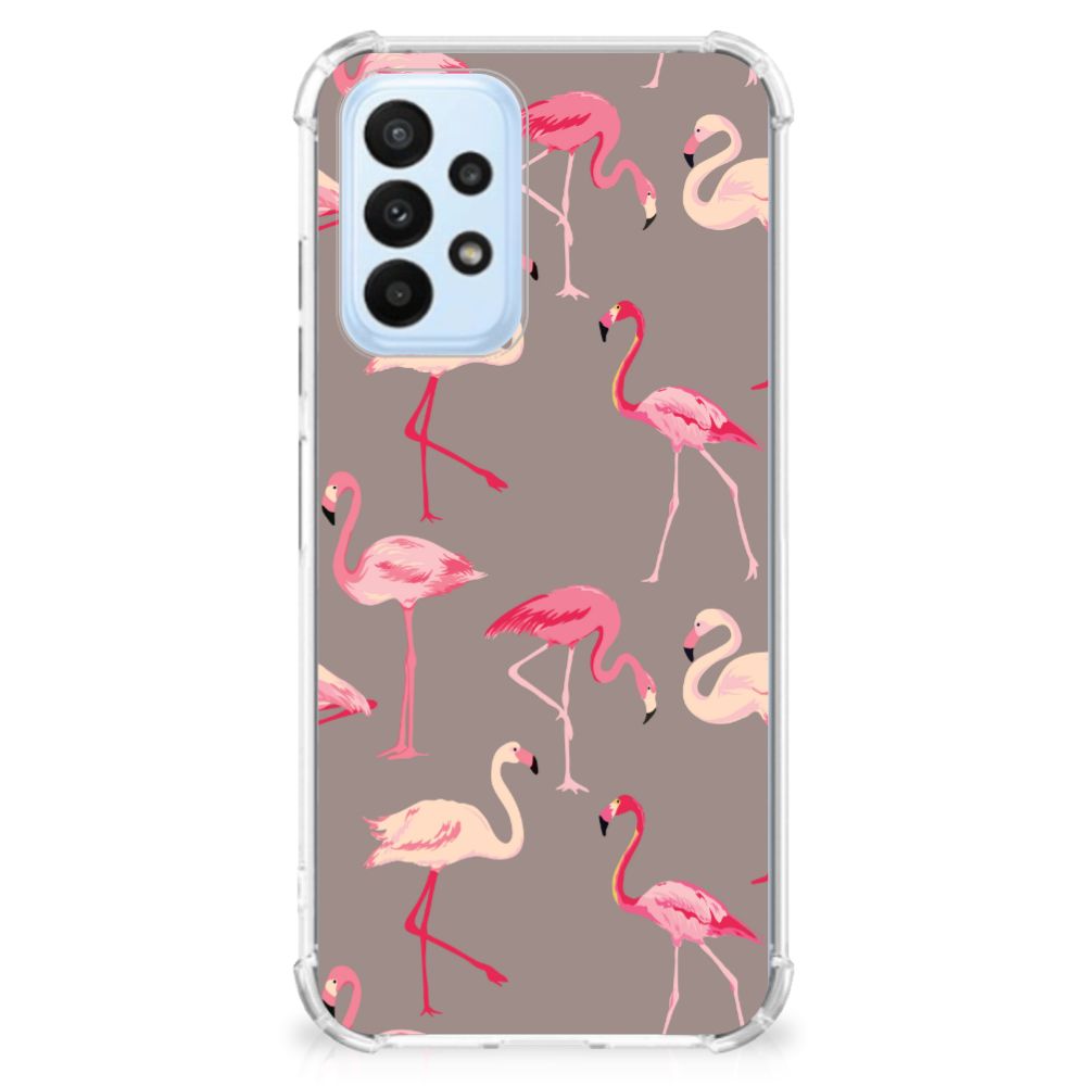 Samsung Galaxy A23 Case Anti-shock Flamingo - B2C Telecom