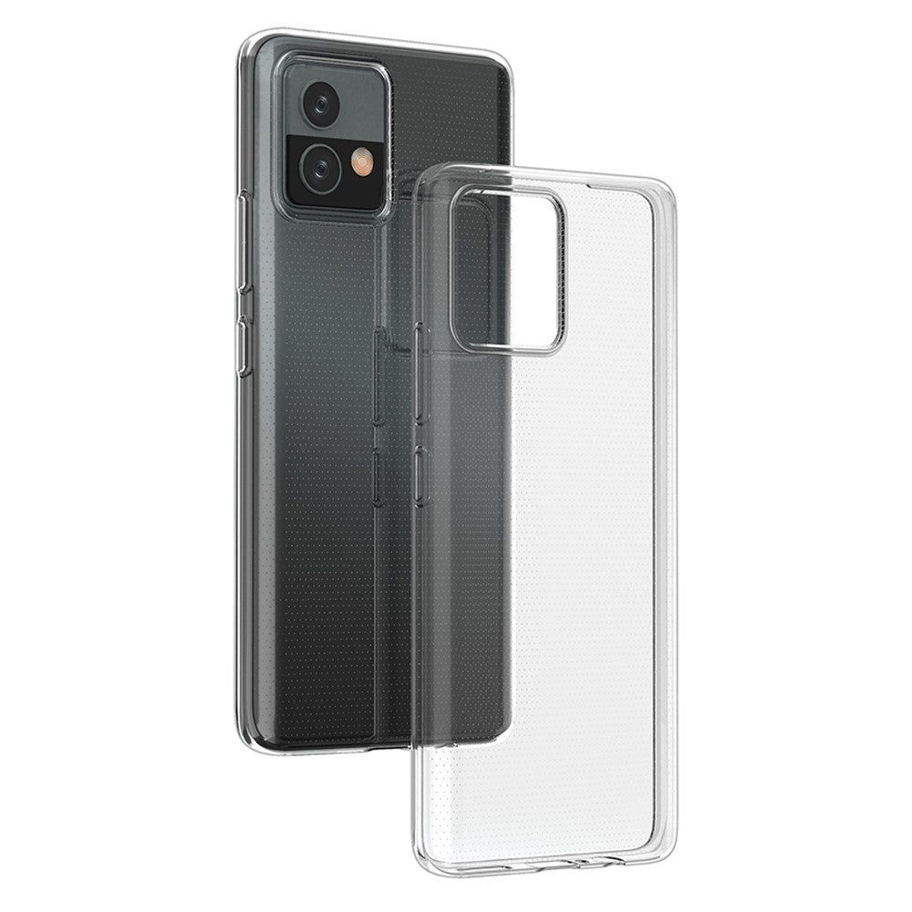 TPU Back Cover Hoesje voor de Motorola Moto G72 Transparant