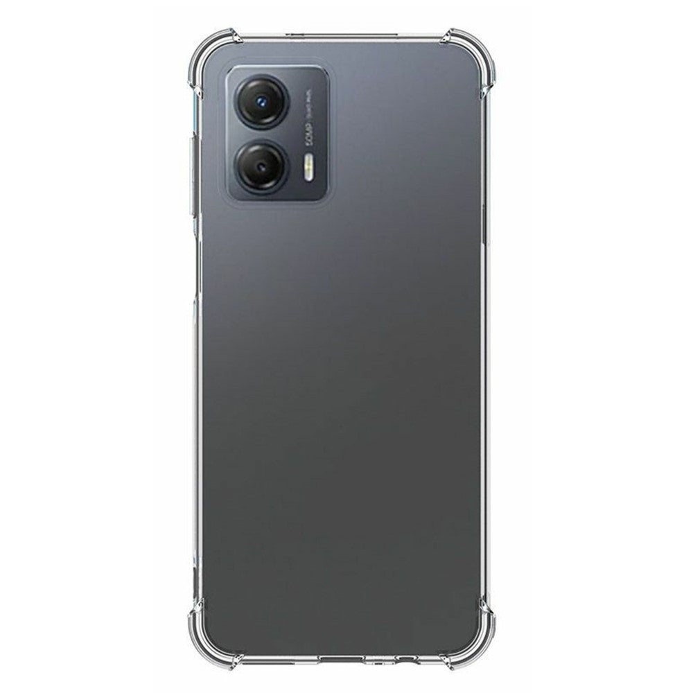 Anti-shock Back Cover voor de Motorola Moto G53 Transparant